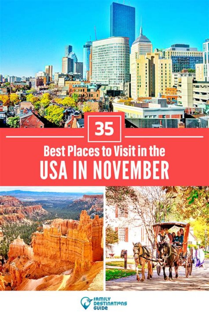 Discover the Best Places to Travel in November in the USA