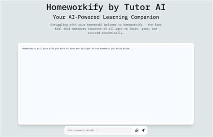 Homeworkify: Revolutionizing Student Learning and Academic Support