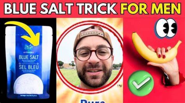 How to Do the Blue Salt Trick for Men: A Complete Guide