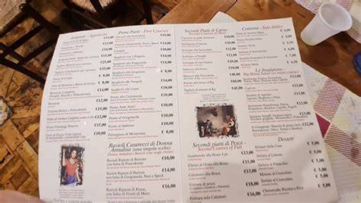 La Cantinaccia Del Popolo Menu: A Culinary Journey Through Tradition and Flavor