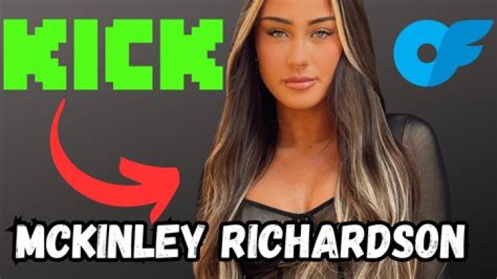 Mckinley Richardson Exposed: The Untold Story Behind the Influencer