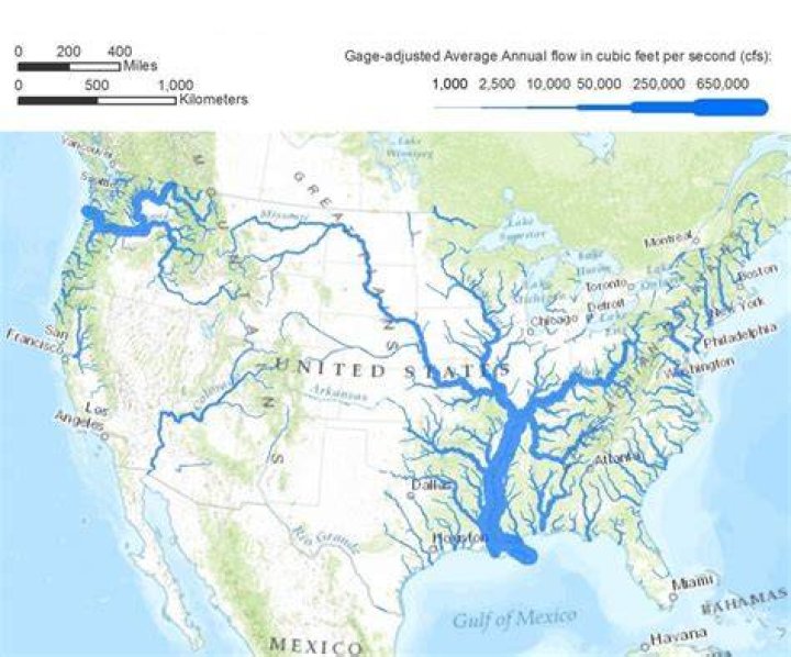 Which River Flows Farthest in the United States?